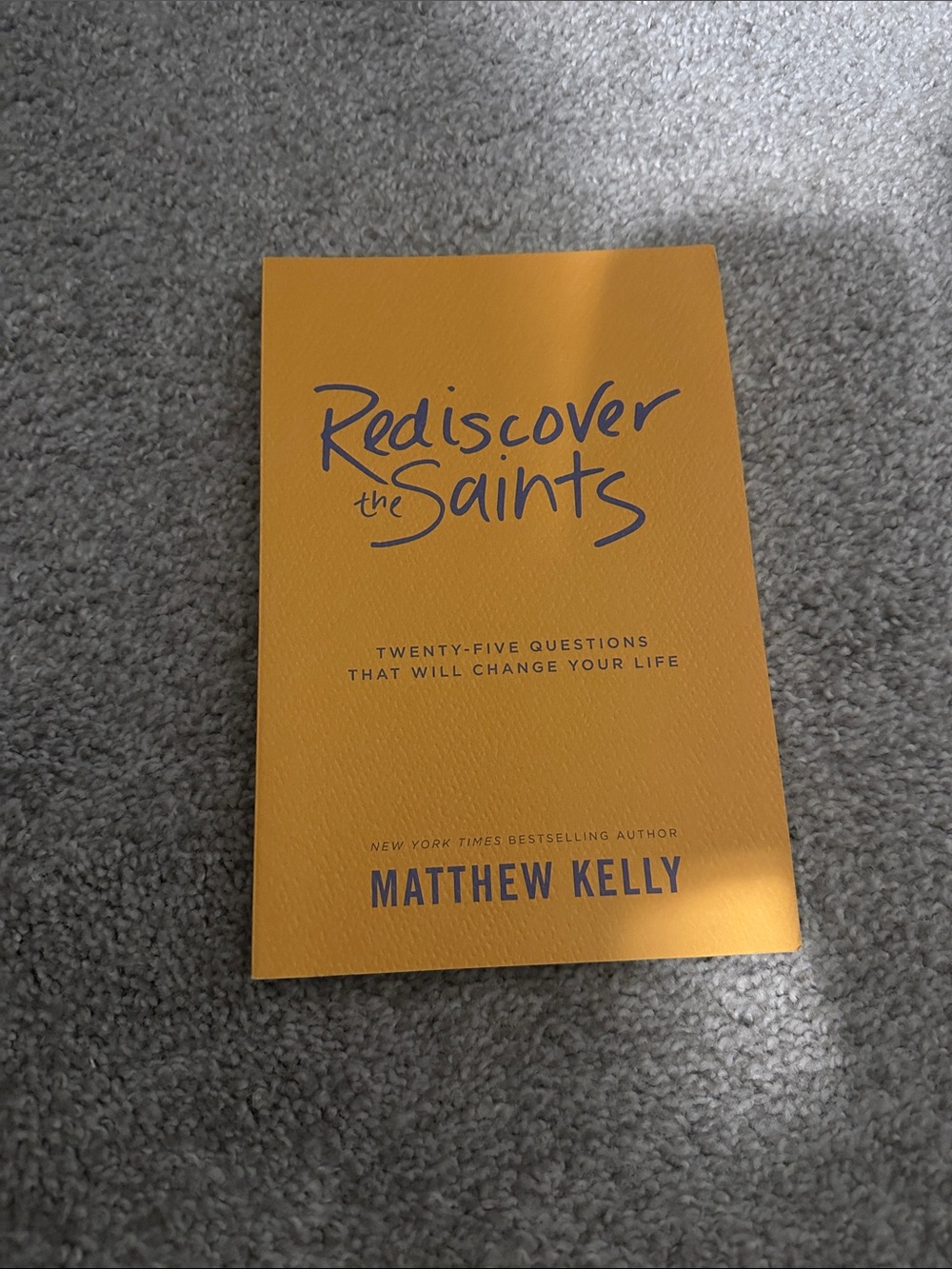Paperback book - Rediscover the Saints by Matthew Kelly